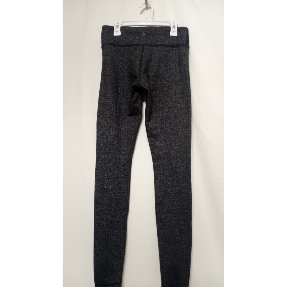 Lululemon Wunder Under Hi Rise 7/8 Tight Leggings 6 Luon Variegated Herringbone